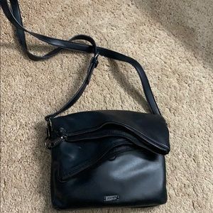 Small black crossbody purse